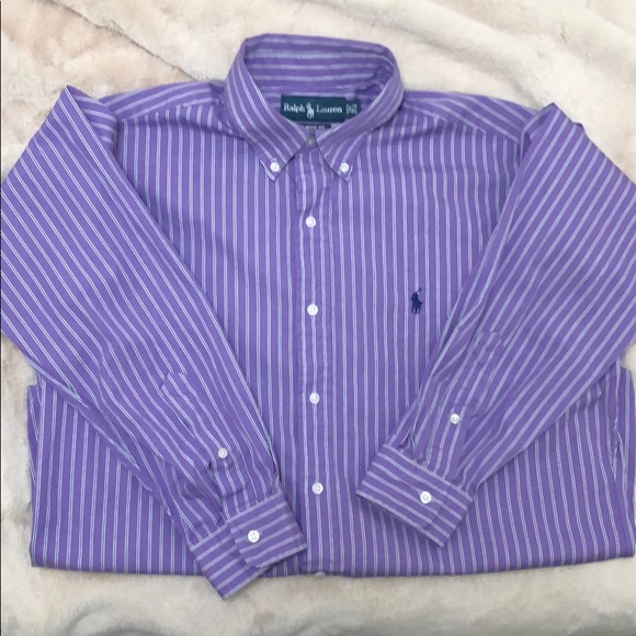 Ralph Lauren Mens Classic  Fit 16.5” Button Shirt - Picture 6 of 8